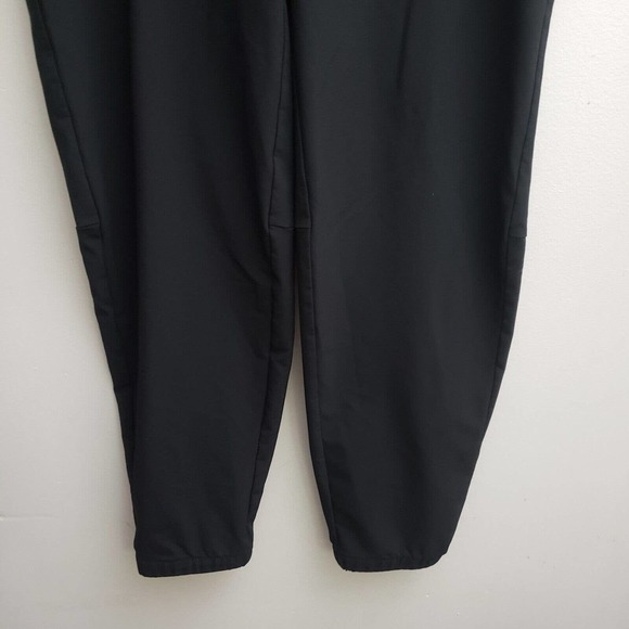 Troop Womens Jogger Pull On Pants XL Solid Black Drawstring Recycled Polyester - Picture 6 of 8